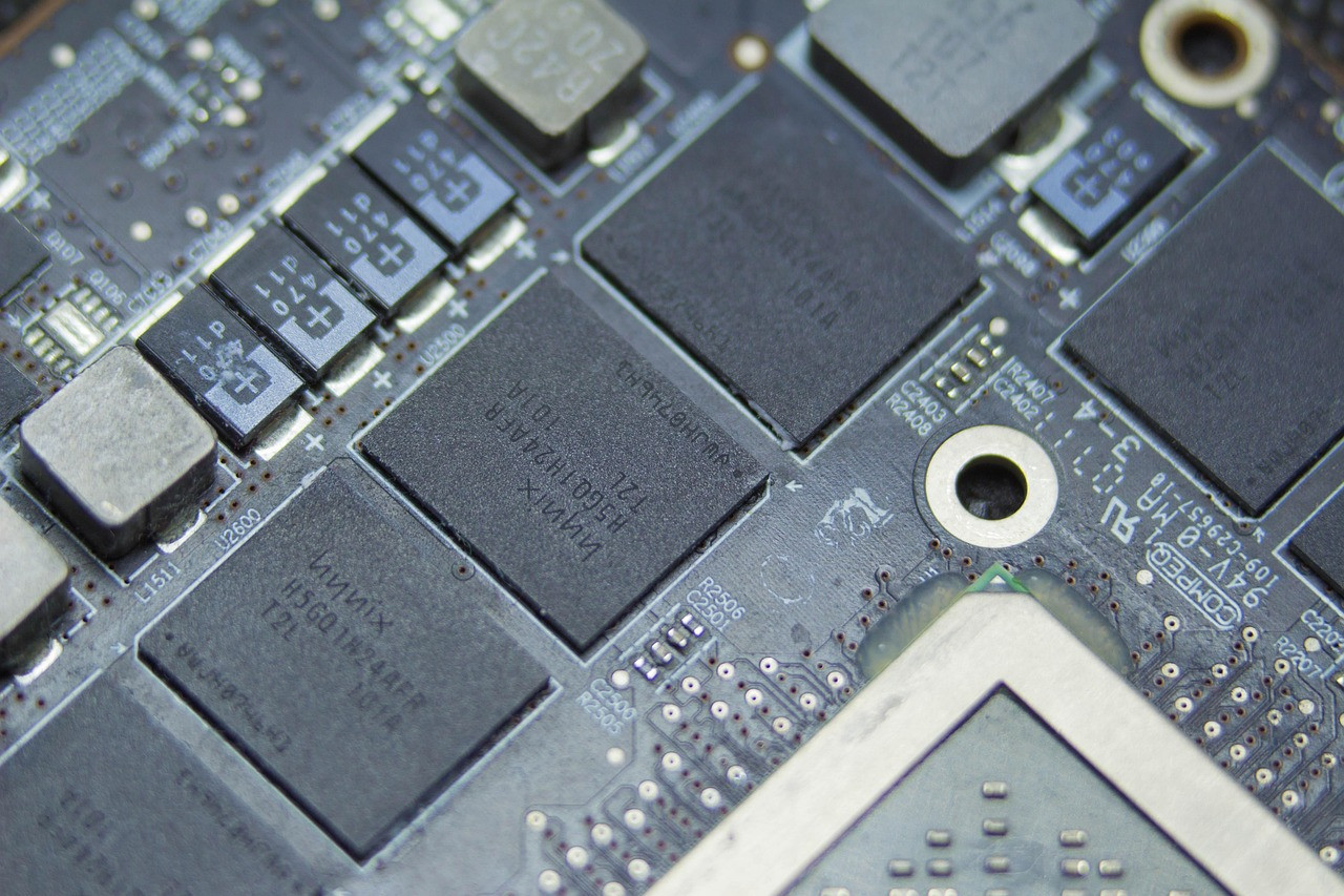 Representative image: computer chip circuit board