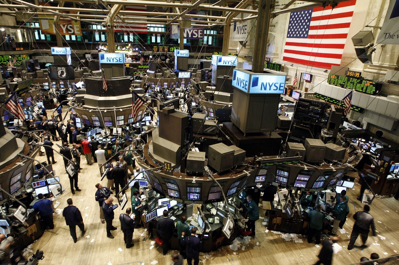 Representative image: stock exchange trading floor