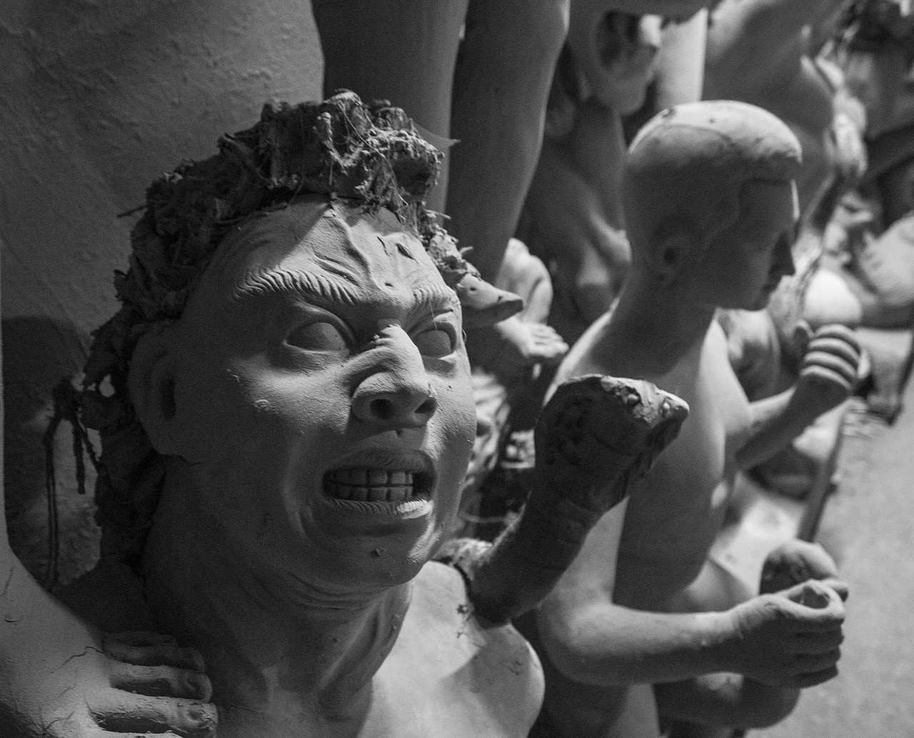 Representative image: durga idol clay