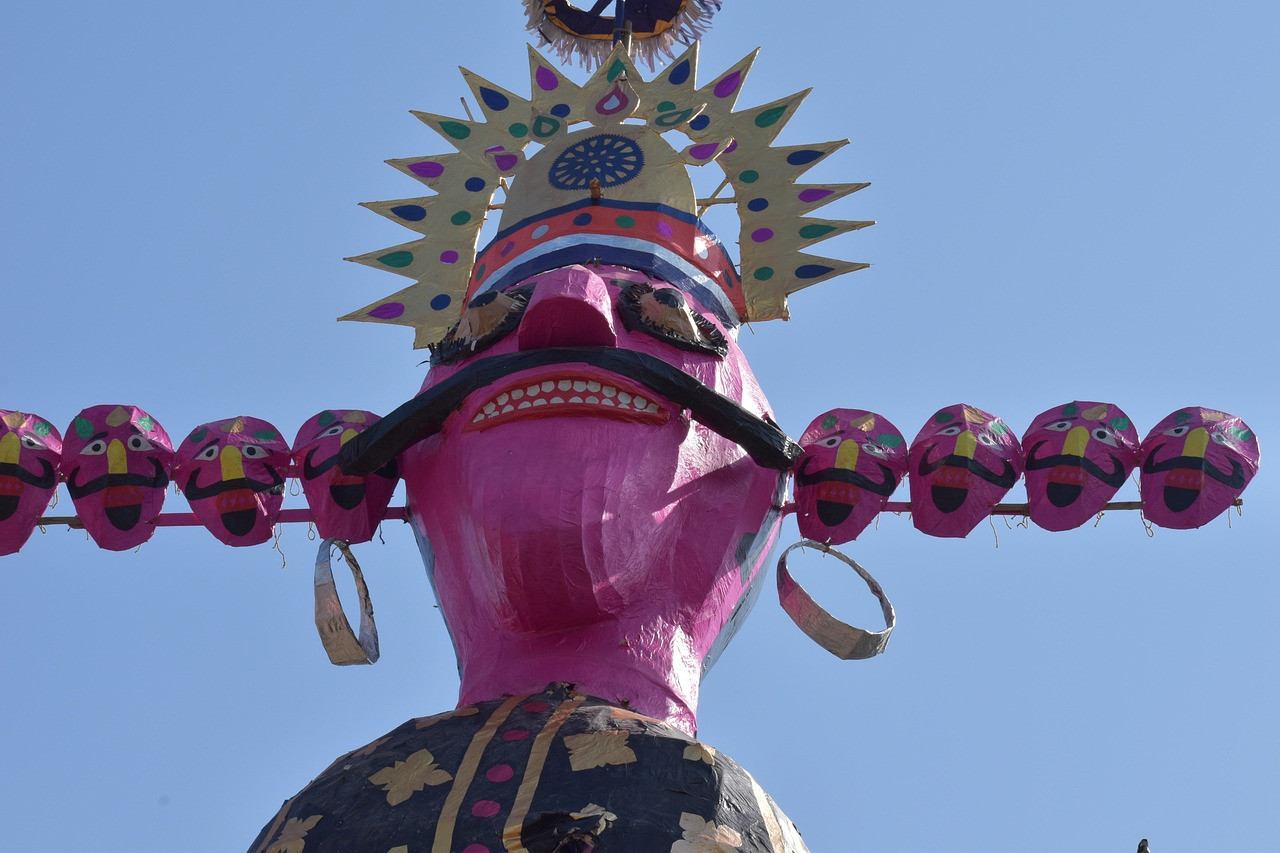 Representative image: ravana effigy dussehra festival