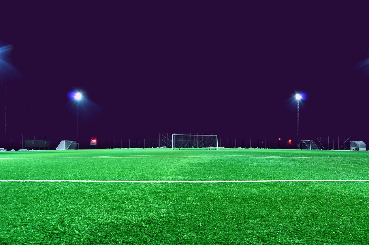Representative image: football stadium night match