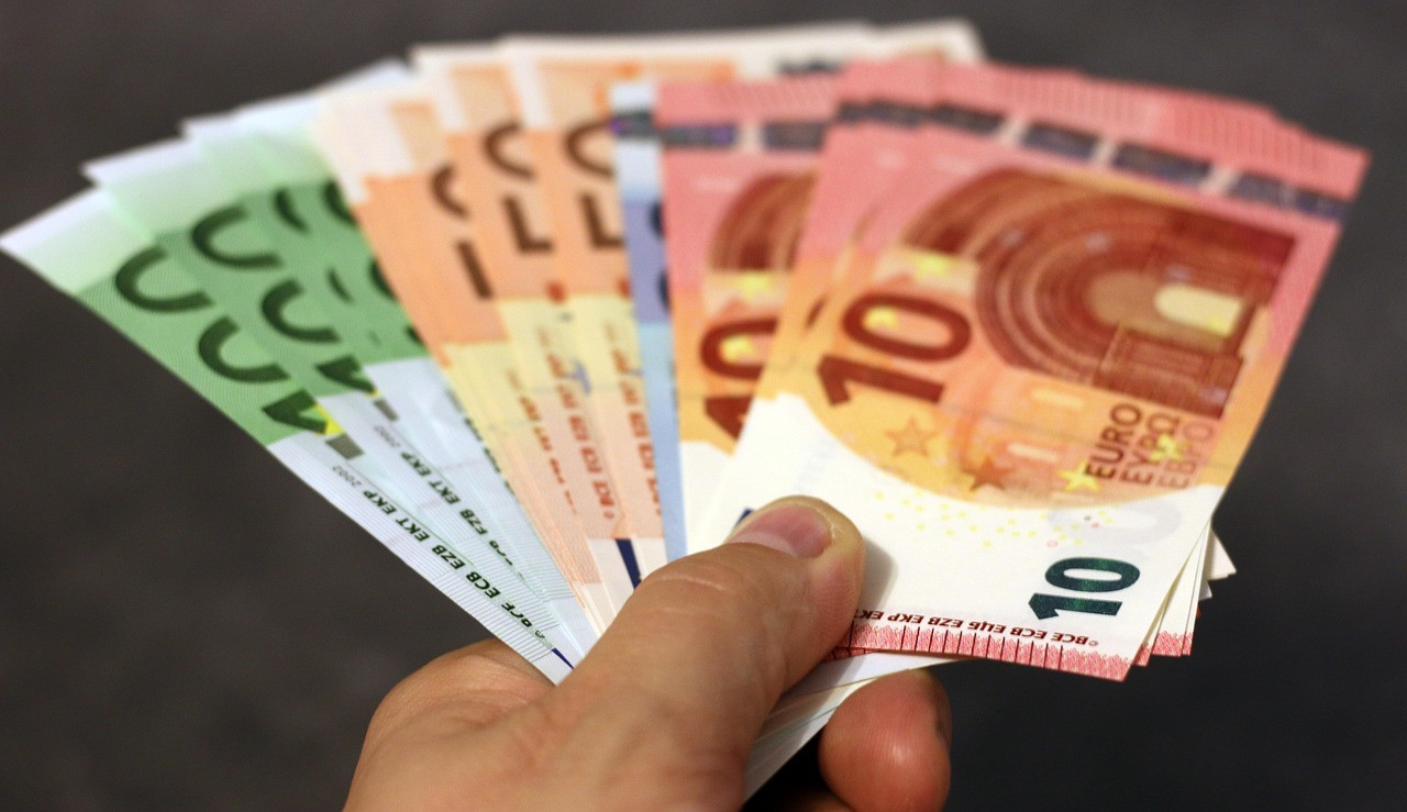 Representative image: euro banknotes
