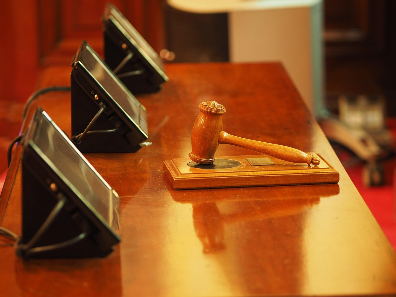 Representative image: judge gavel on desk