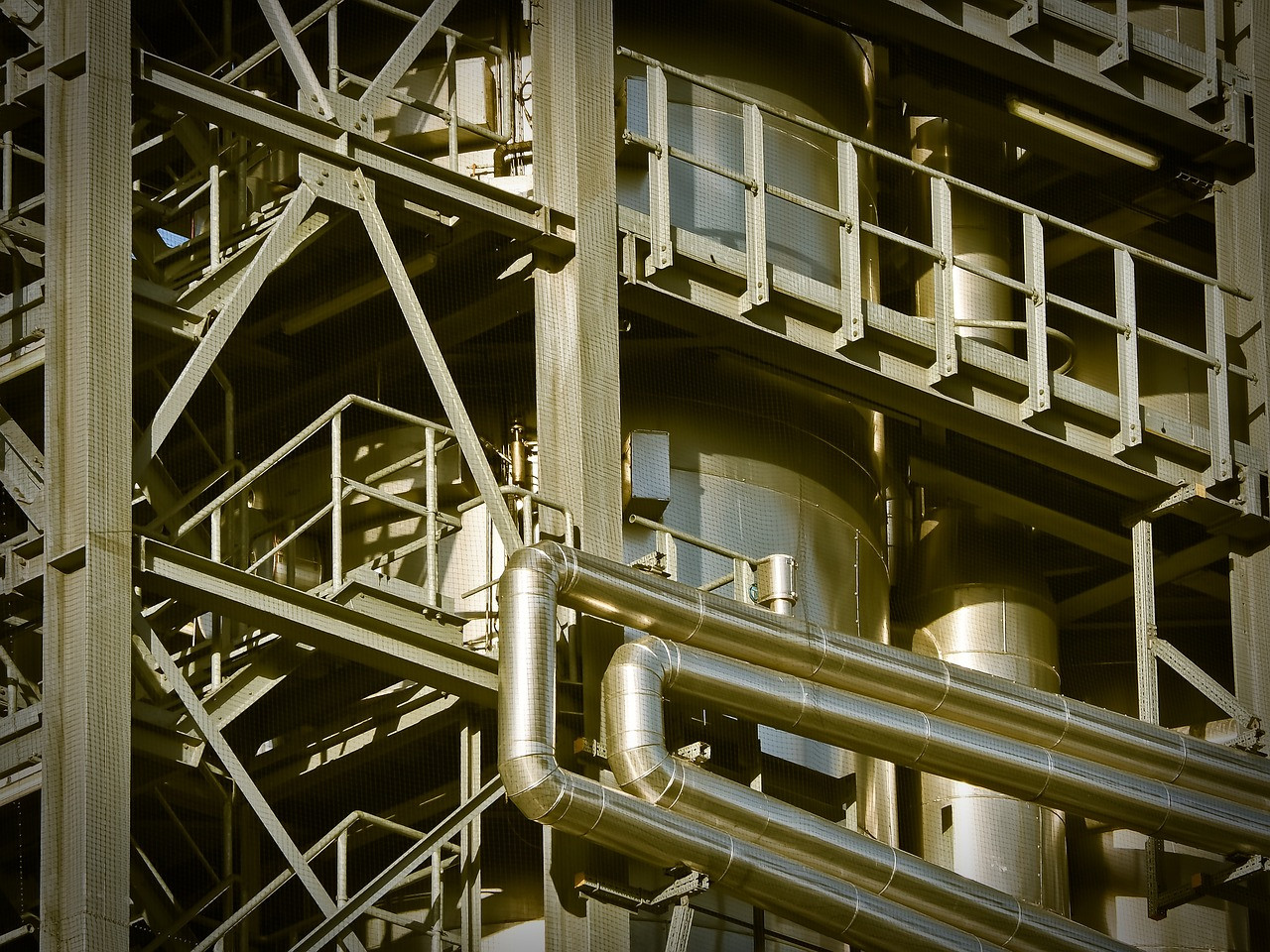 Representative image: factory machinery