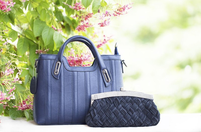 Representative image: designer handbags in boutique
