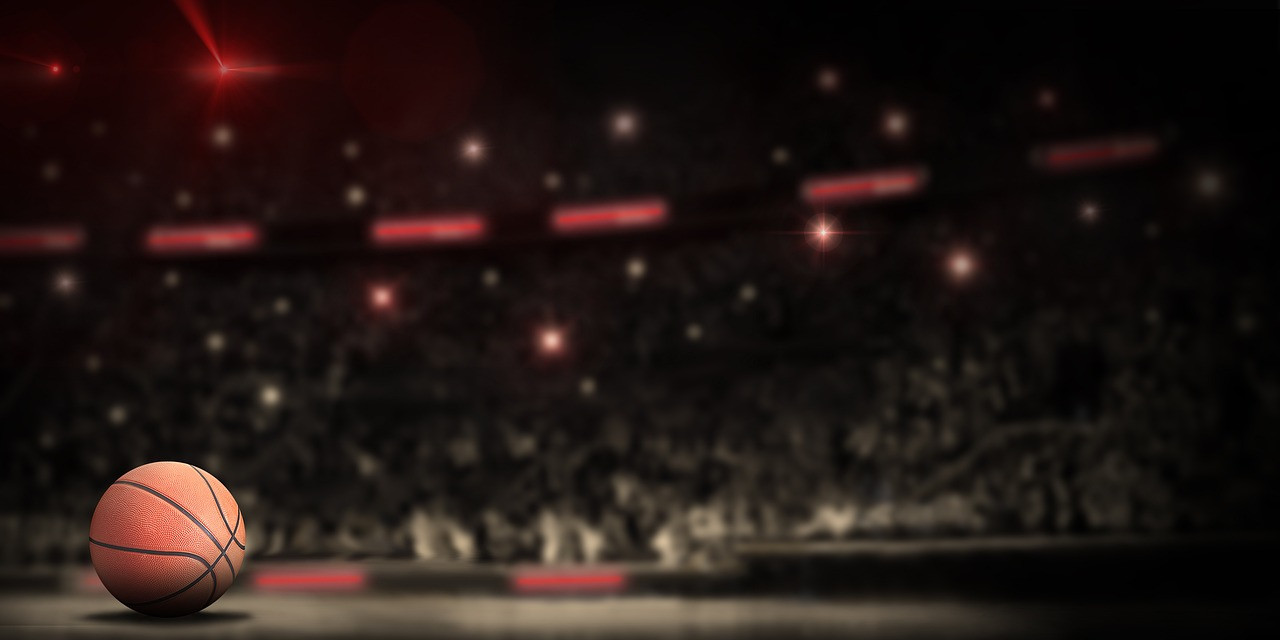 Representative image: basketball arena court hoop