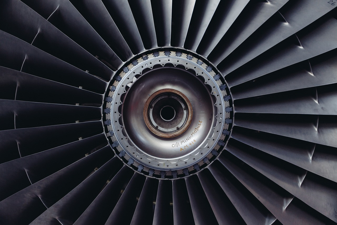 Representative image: jet engine aircraft