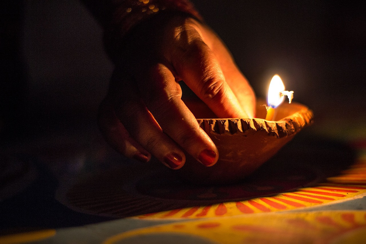 Representative image: diwali diyas and lights