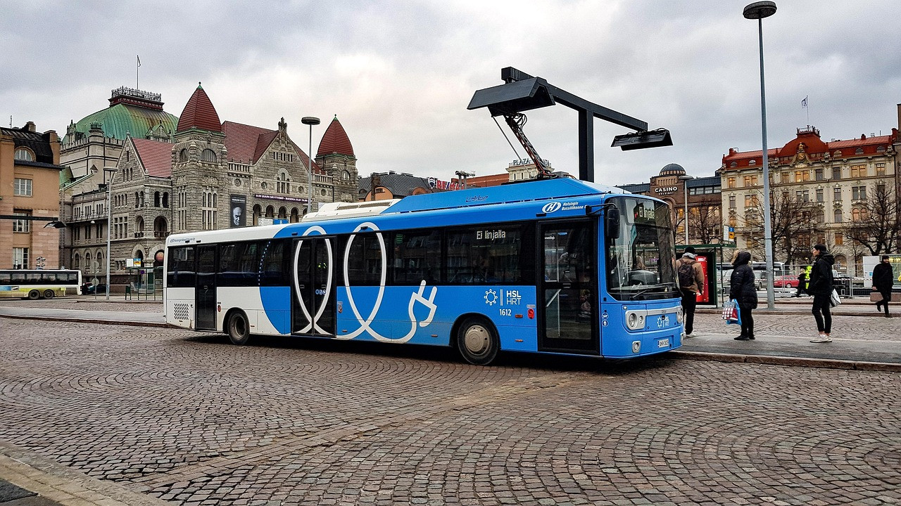 Representative image: electric bus charging