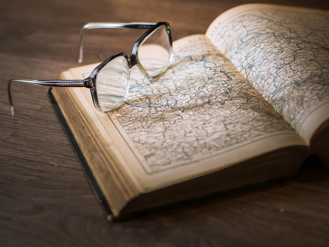 Representative image: open book on school desk