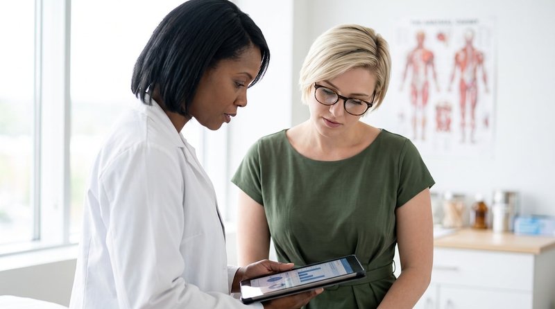 Representative image: doctor reviewing patient chart