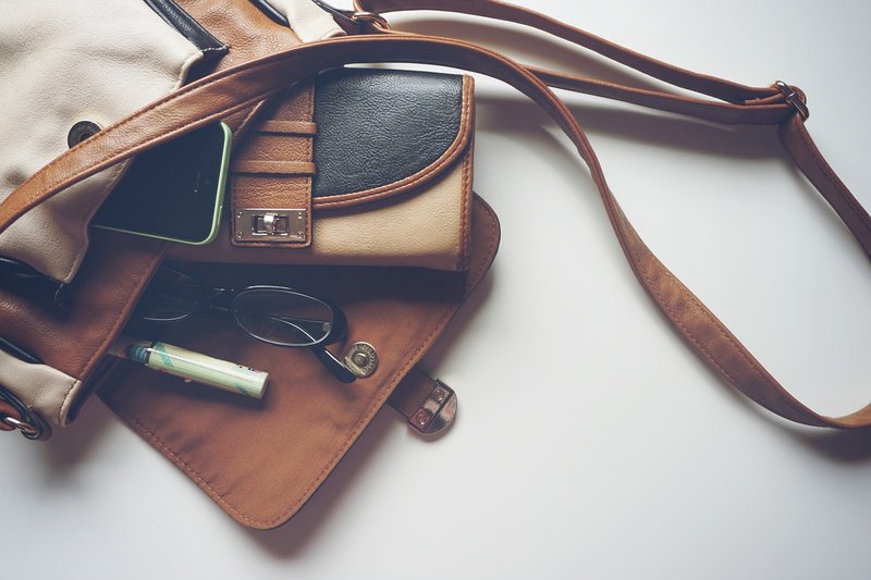 Representative image: leather handbag