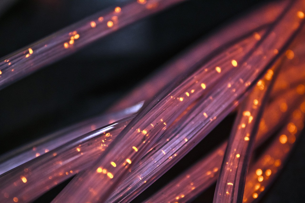 Representative image: fiber optic cable