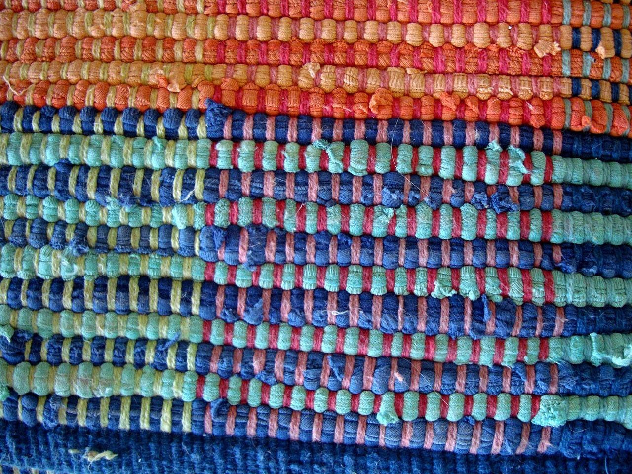 Representative image: handwoven fabric on a loom