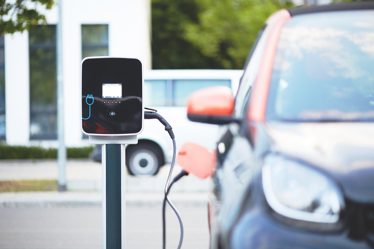 Representative image: electric car charging station