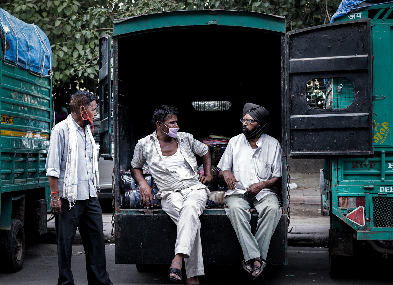 Representative image: delivery worker on scooter