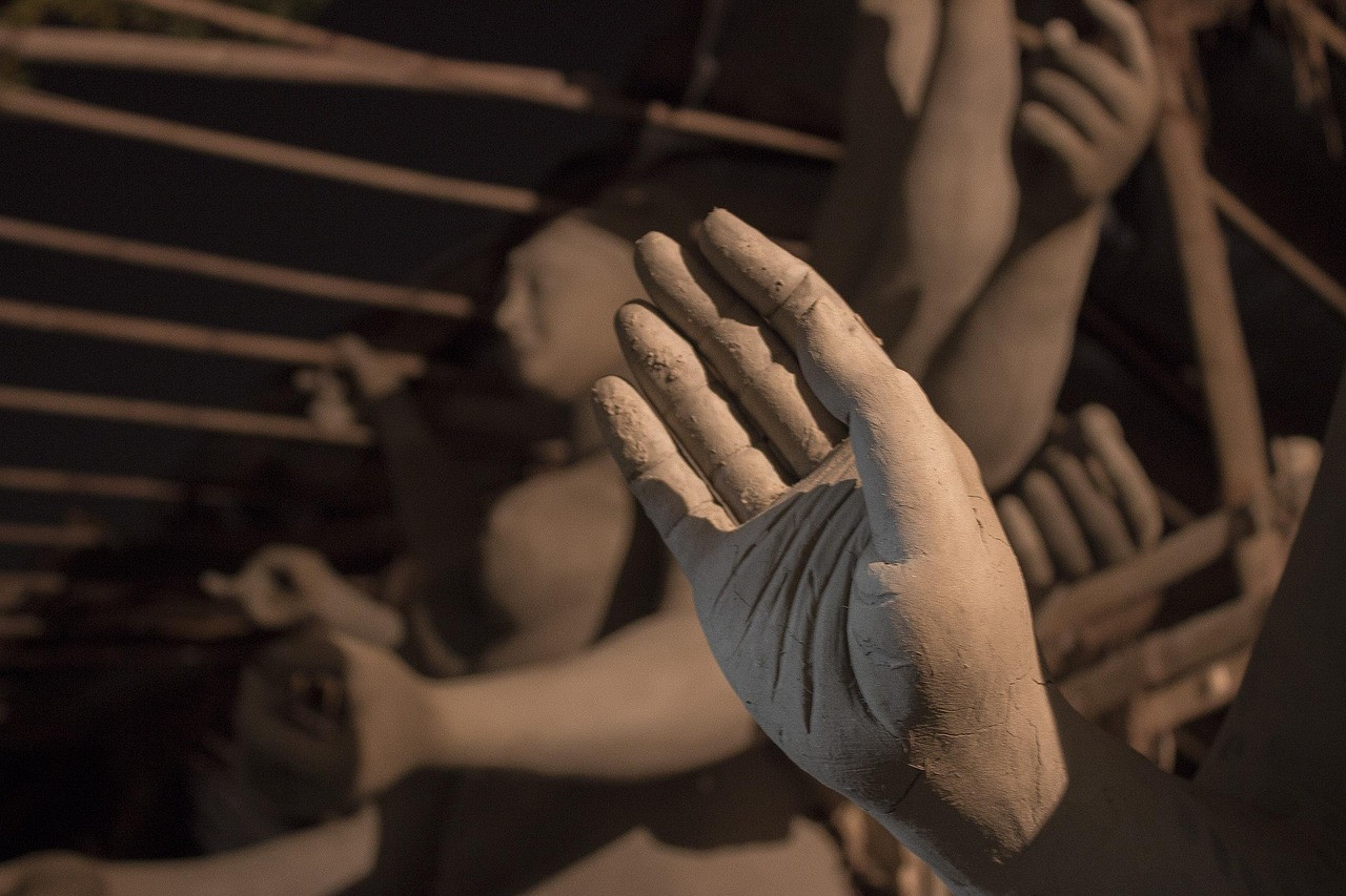 Representative image: goddess durga clay idol