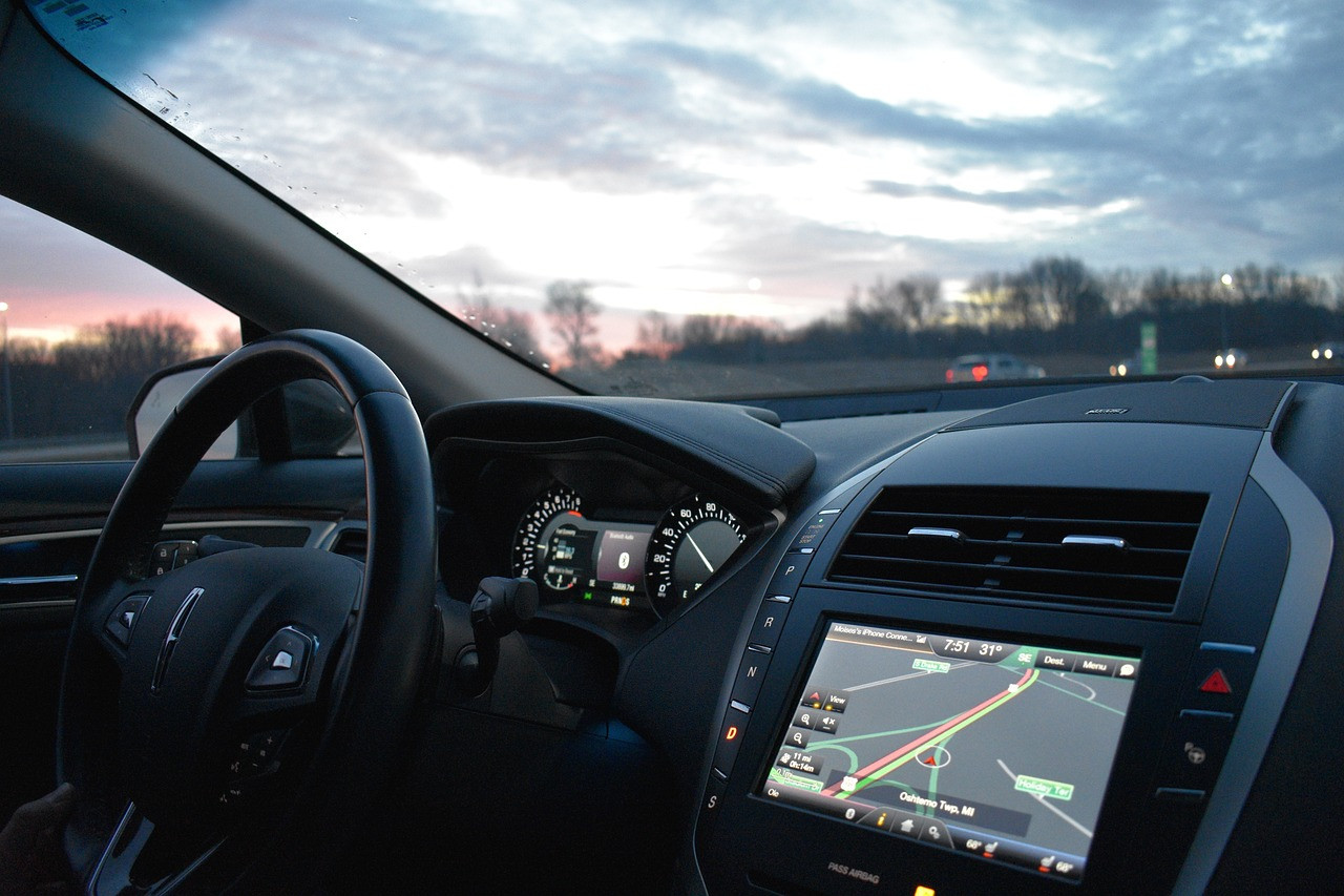 Representative image: car dashboard touchscreen