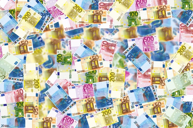 Representative image: euro banknotes