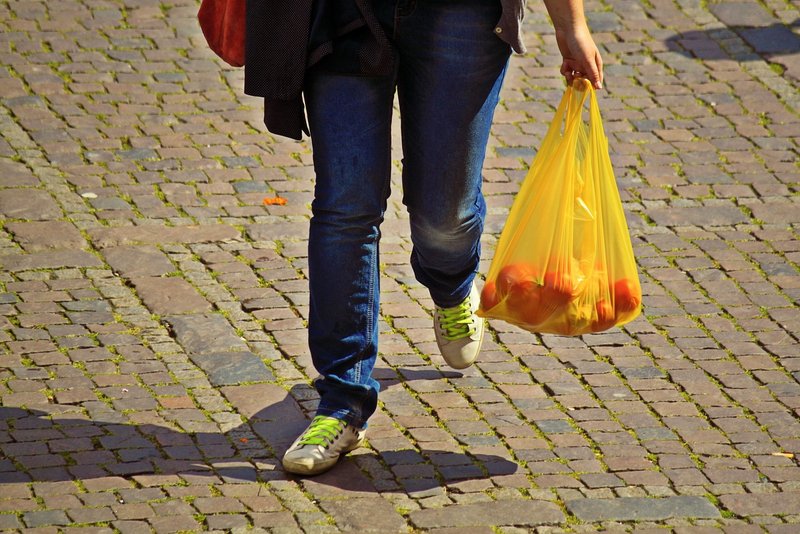 Representative image: grocery delivery bags