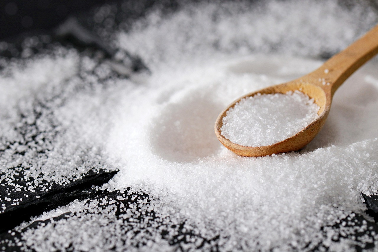 Representative image: salt in wooden spoon