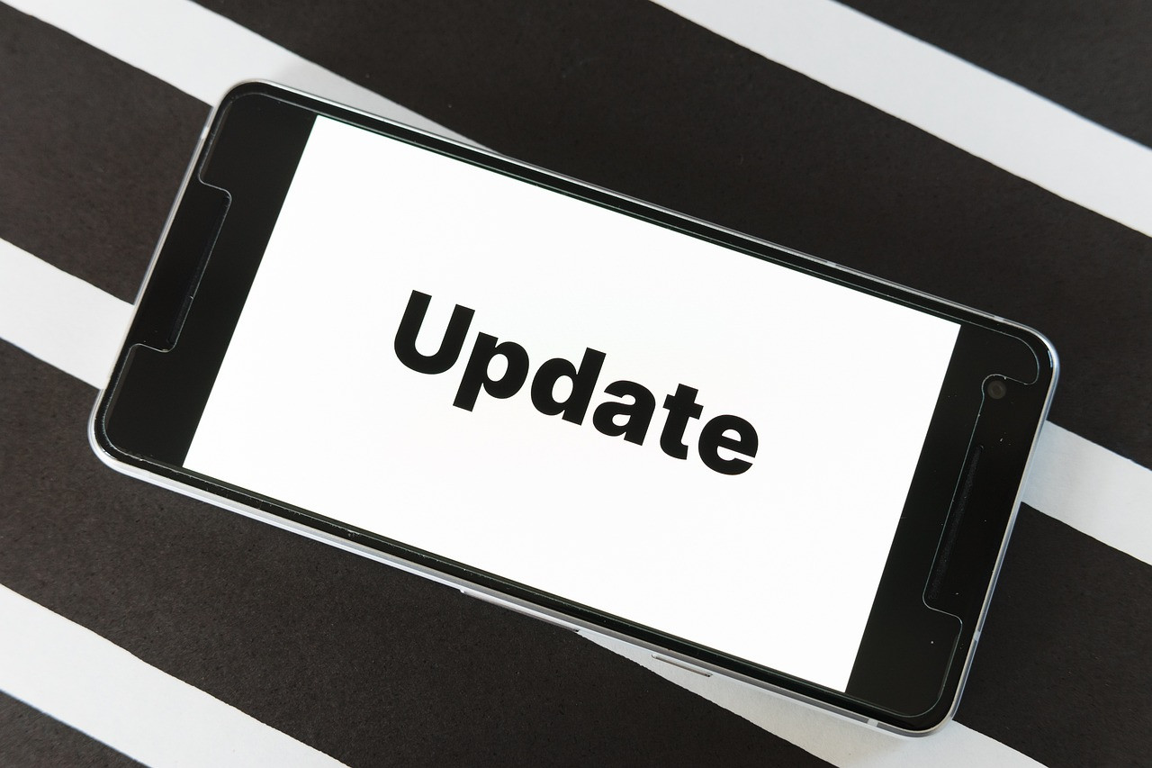 Representative image: smartphone software update screen