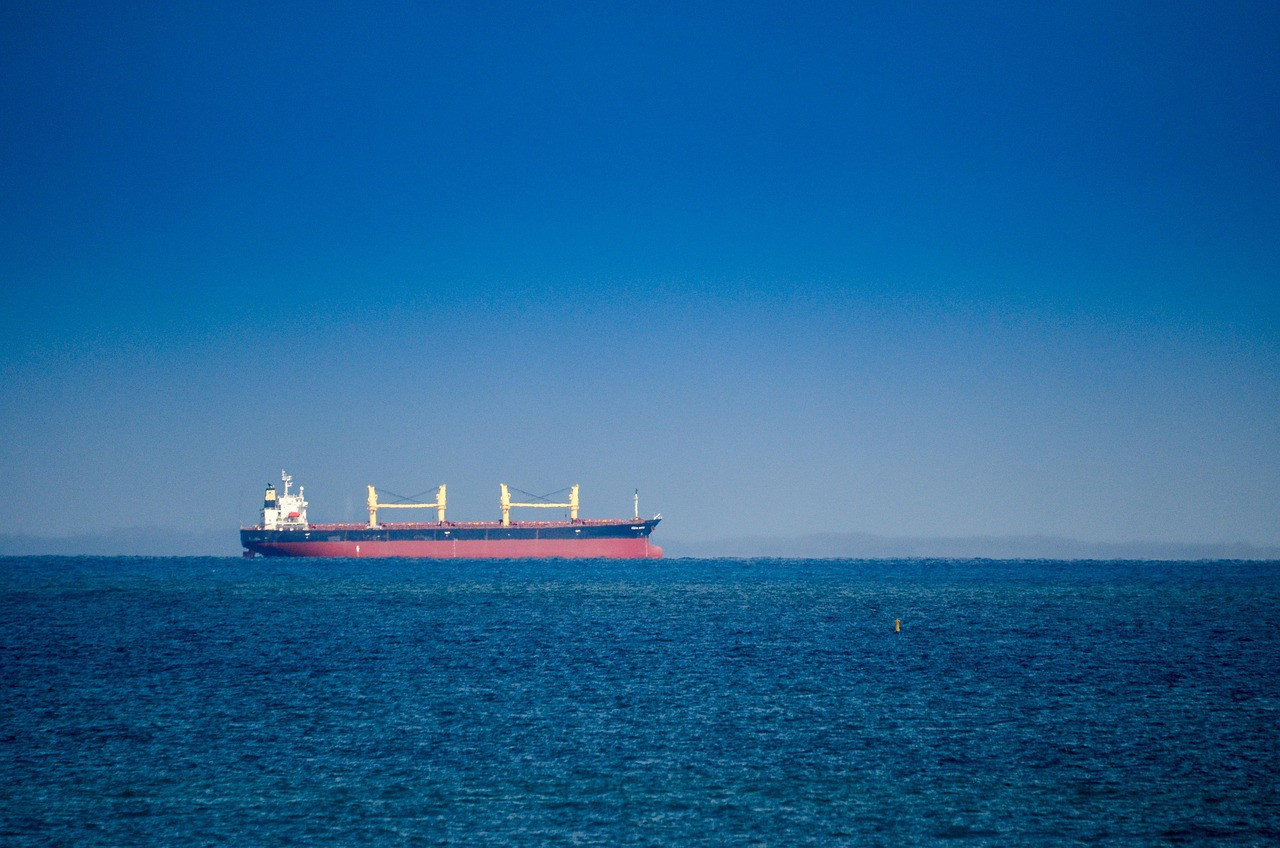 Representative image: oil tanker ship at sea