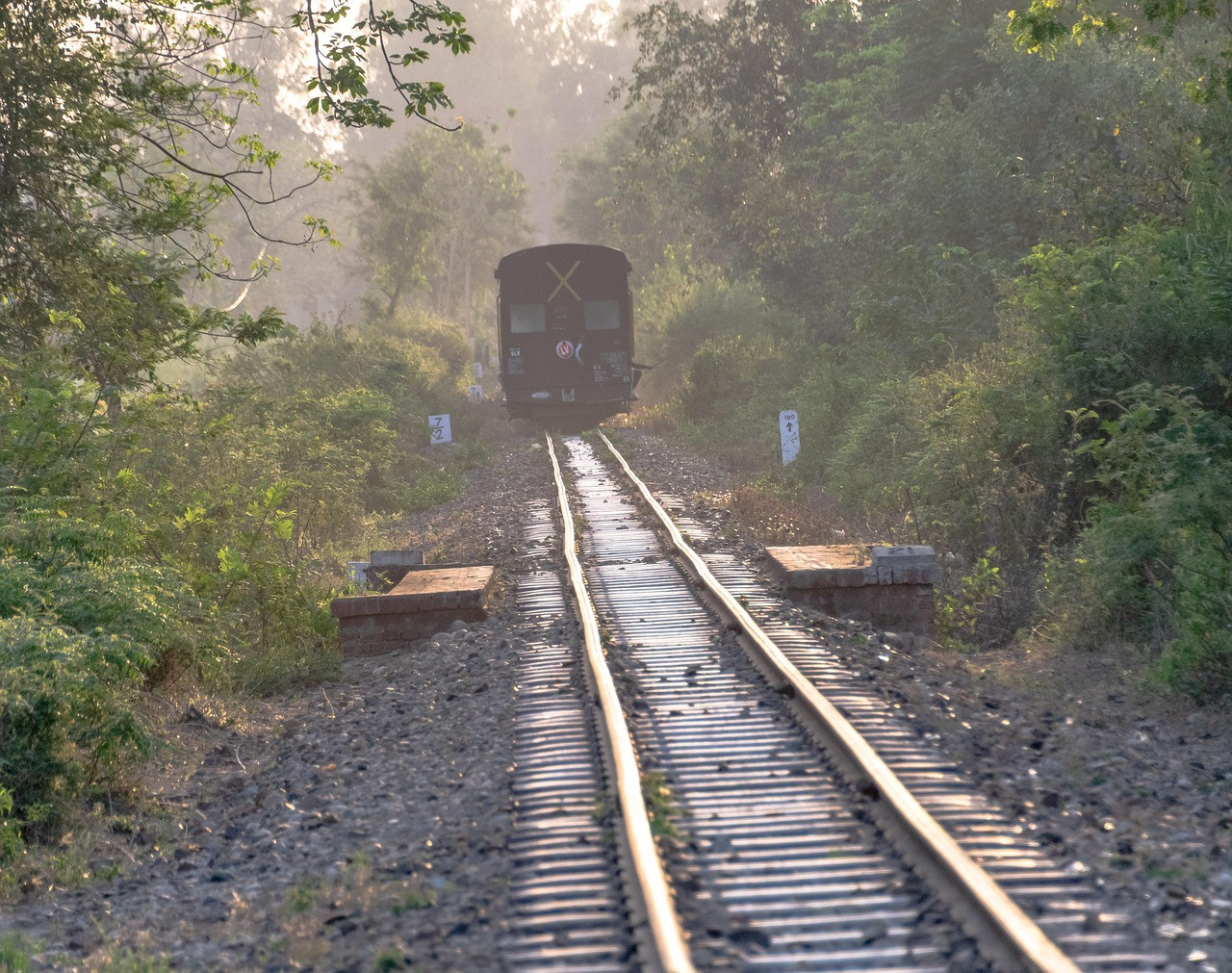 Representative image: indian railway train