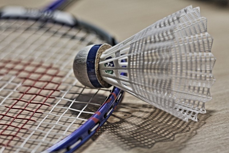 Representative image: badminton shuttlecock racket court