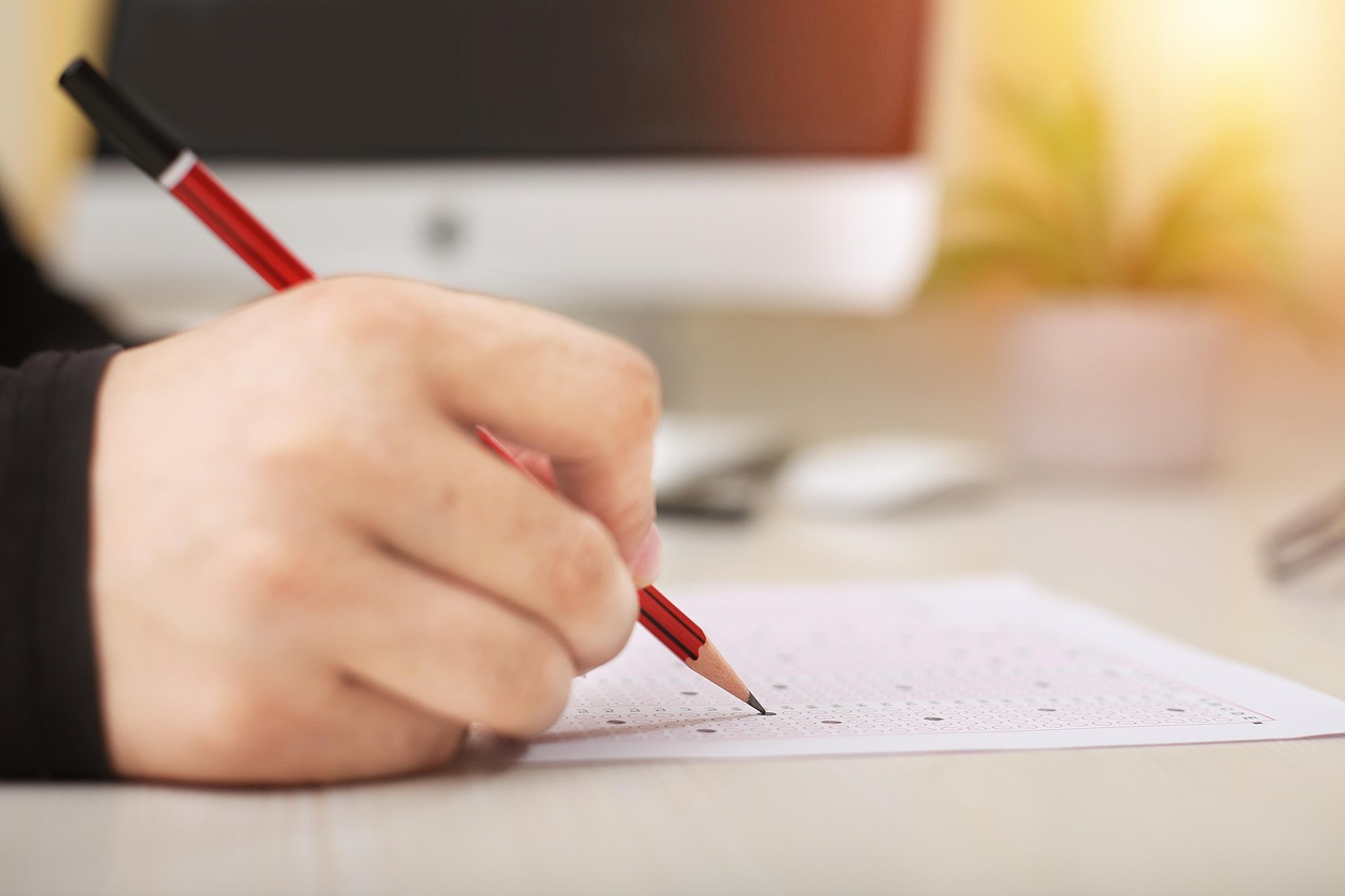 Representative image: exam paper and pencil