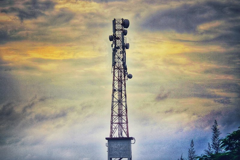 Representative image: mobile network tower