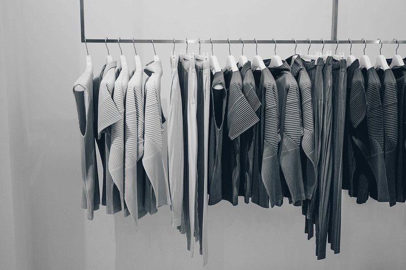 Representative image: clothes rack fashion boutique