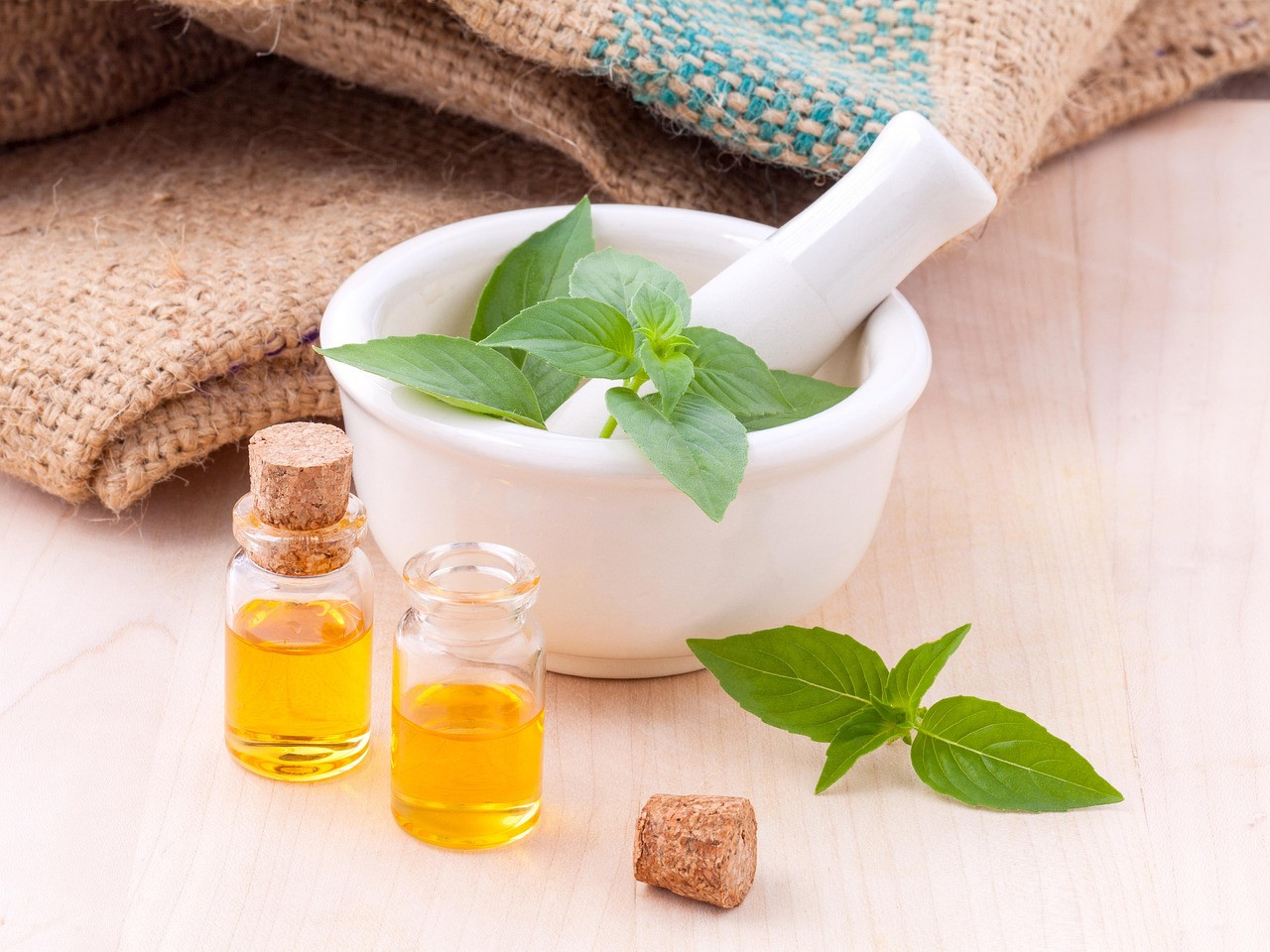 Representative image: ayurvedic herbs mortar pestle