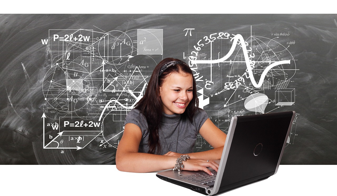 Representative image: students using laptops in classroom