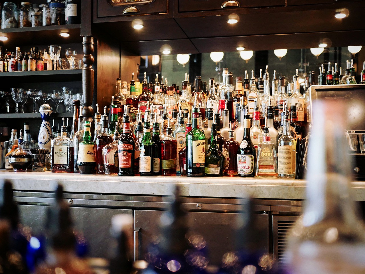 Representative image: bar counter