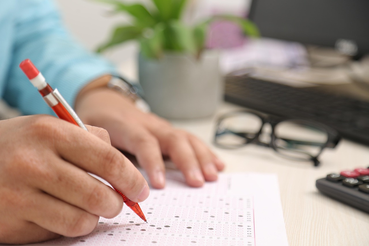 Representative image: exam answer sheet