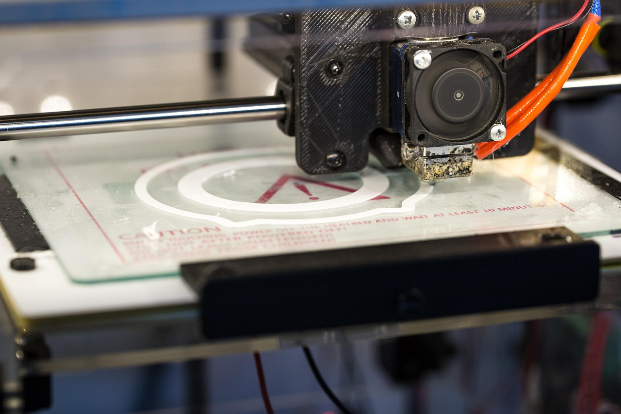 Representative image: 3d printer printing plastic part
