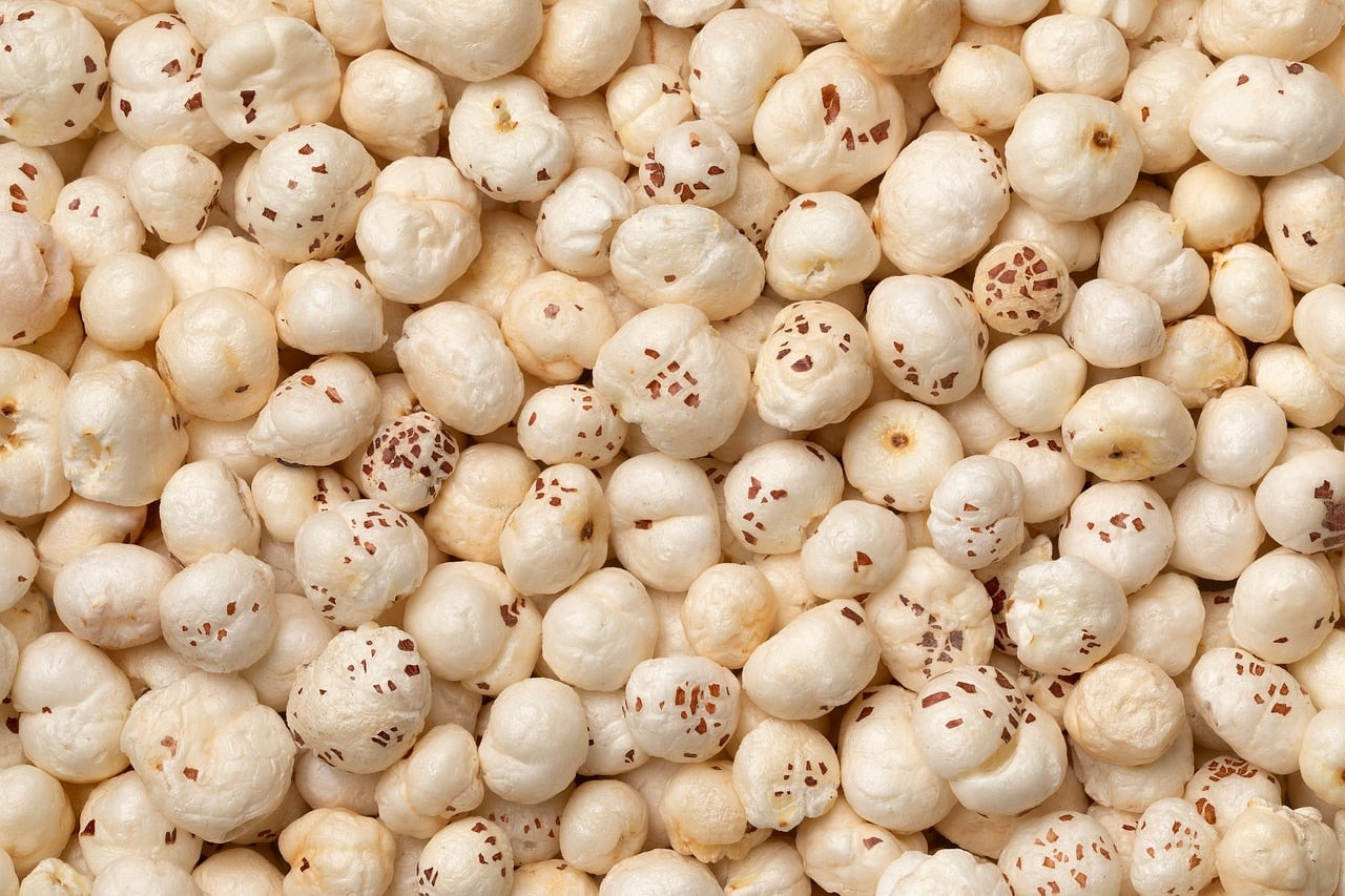Representative image: puffed lotus seeds bowl