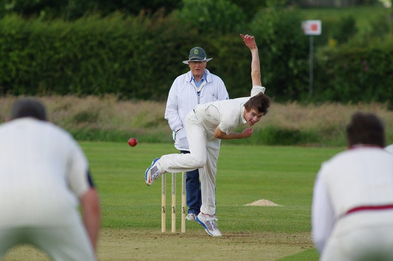 Representative image: cricket stumps ball pitch