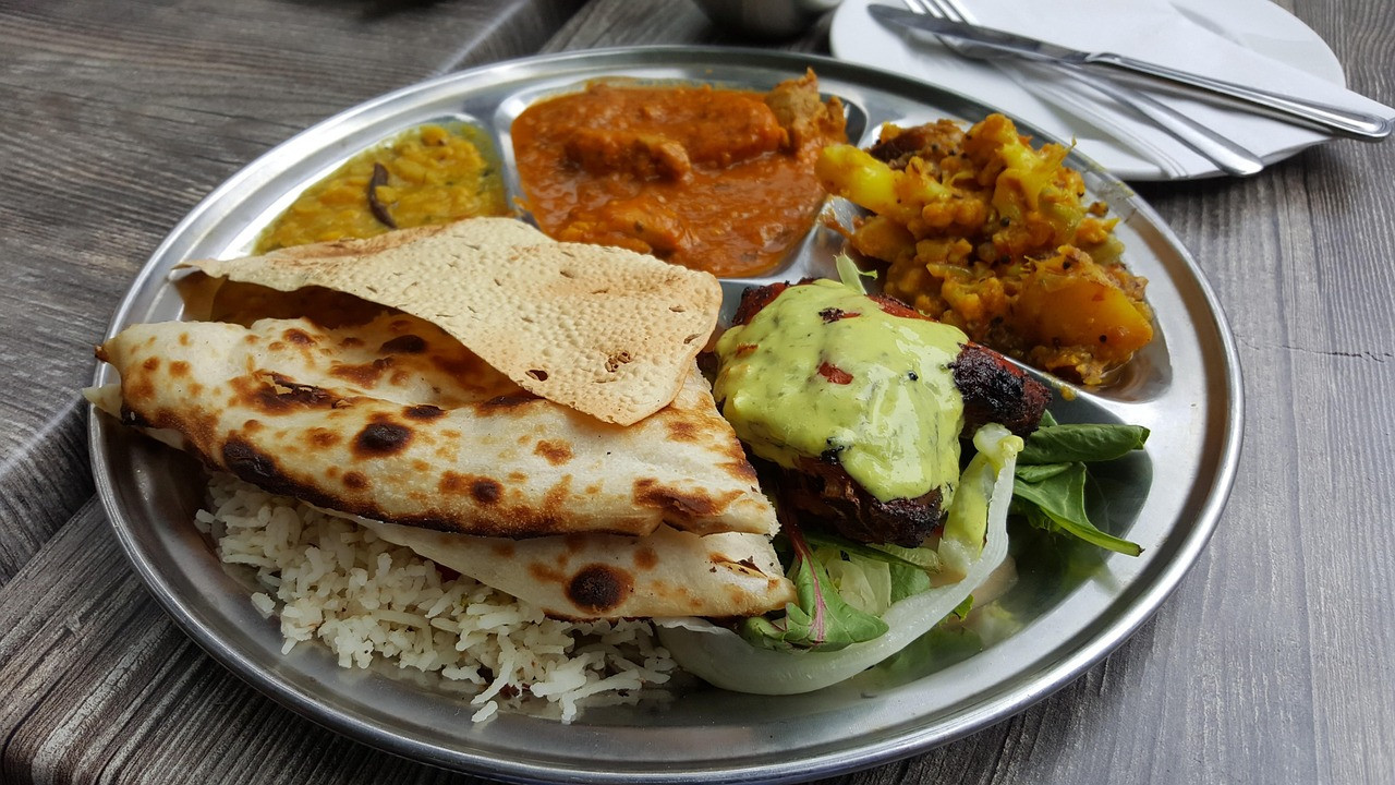 Representative image: healthy thali millets dal vegetables