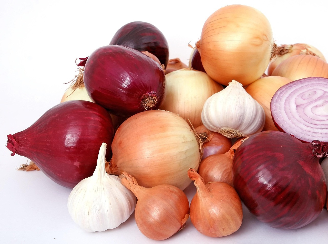Representative image: onion sacks at vegetable market