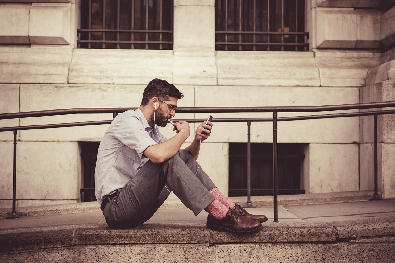 Representative image: earphones and smartphone