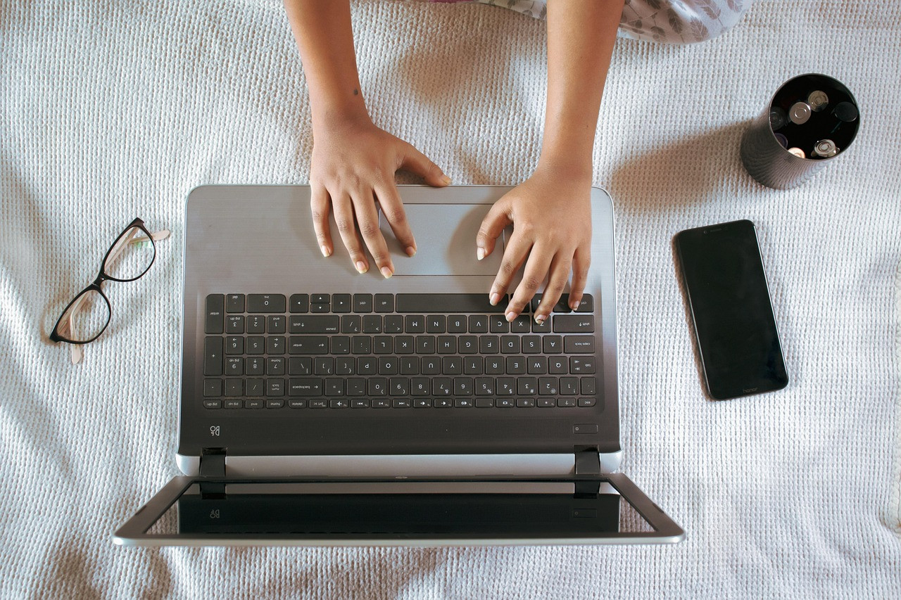 Representative image: hands typing keyboard