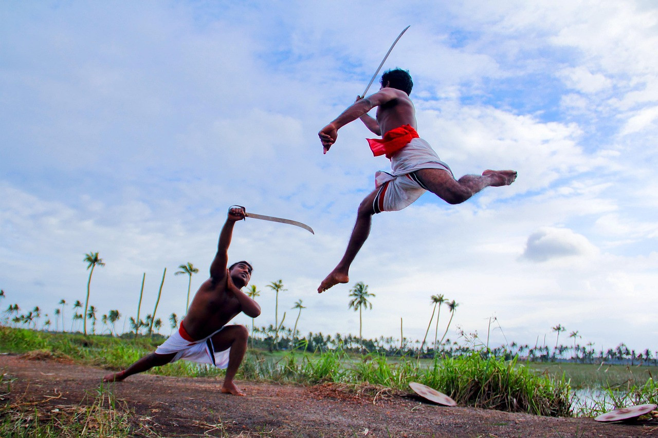 Representative image: kalaripayattu martial art