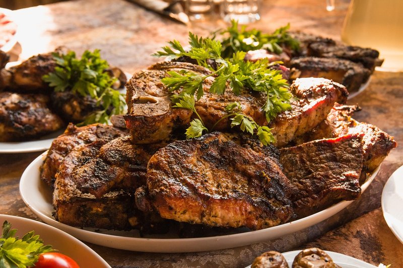 Representative image: grilled meat on plate