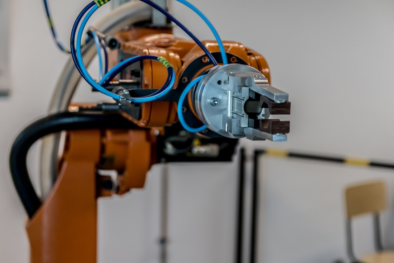 Representative image: humanoid robot arm laboratory