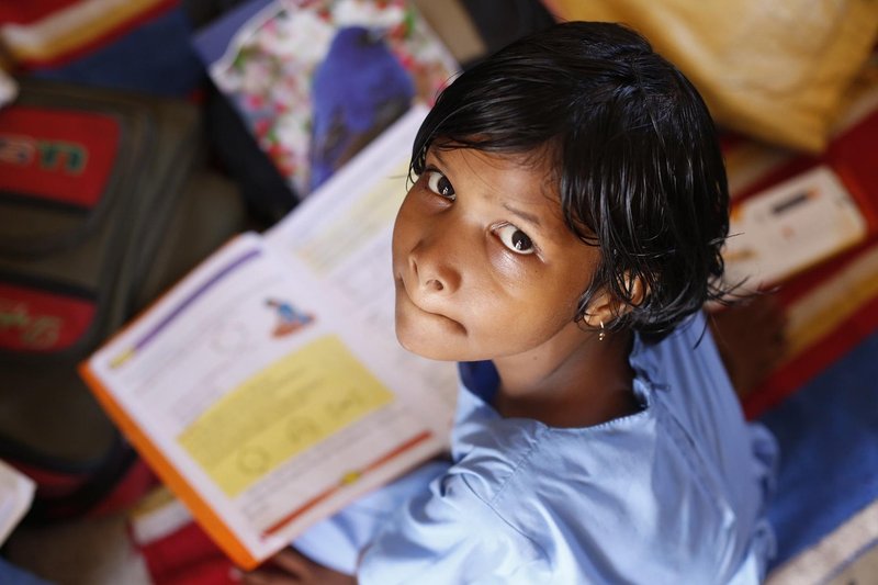 Representative image: children in school uniforms in classroom
