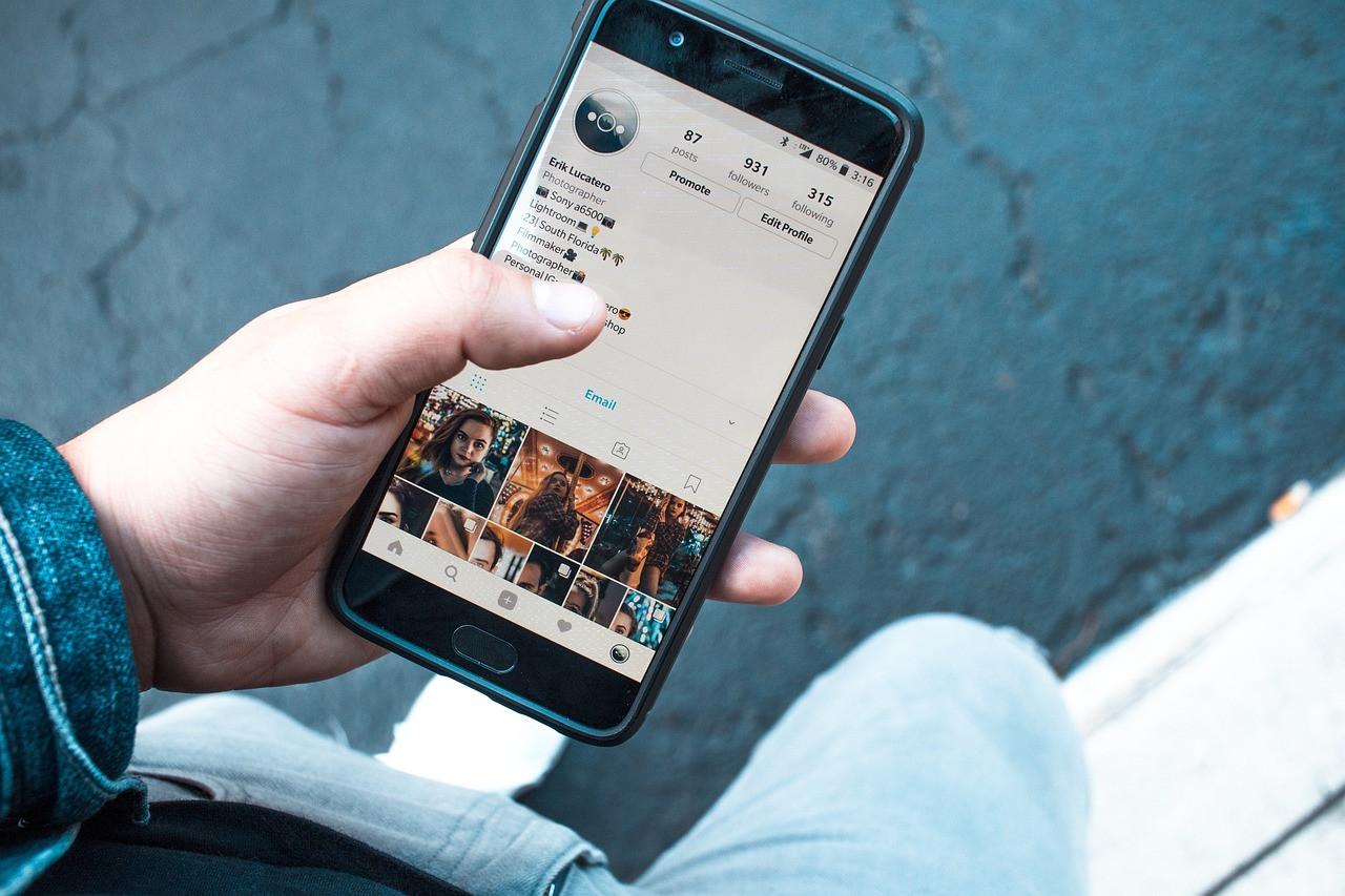 Representative image: smartphone social media feed