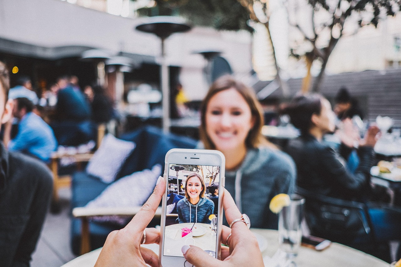 Representative image: smartphone on a table
