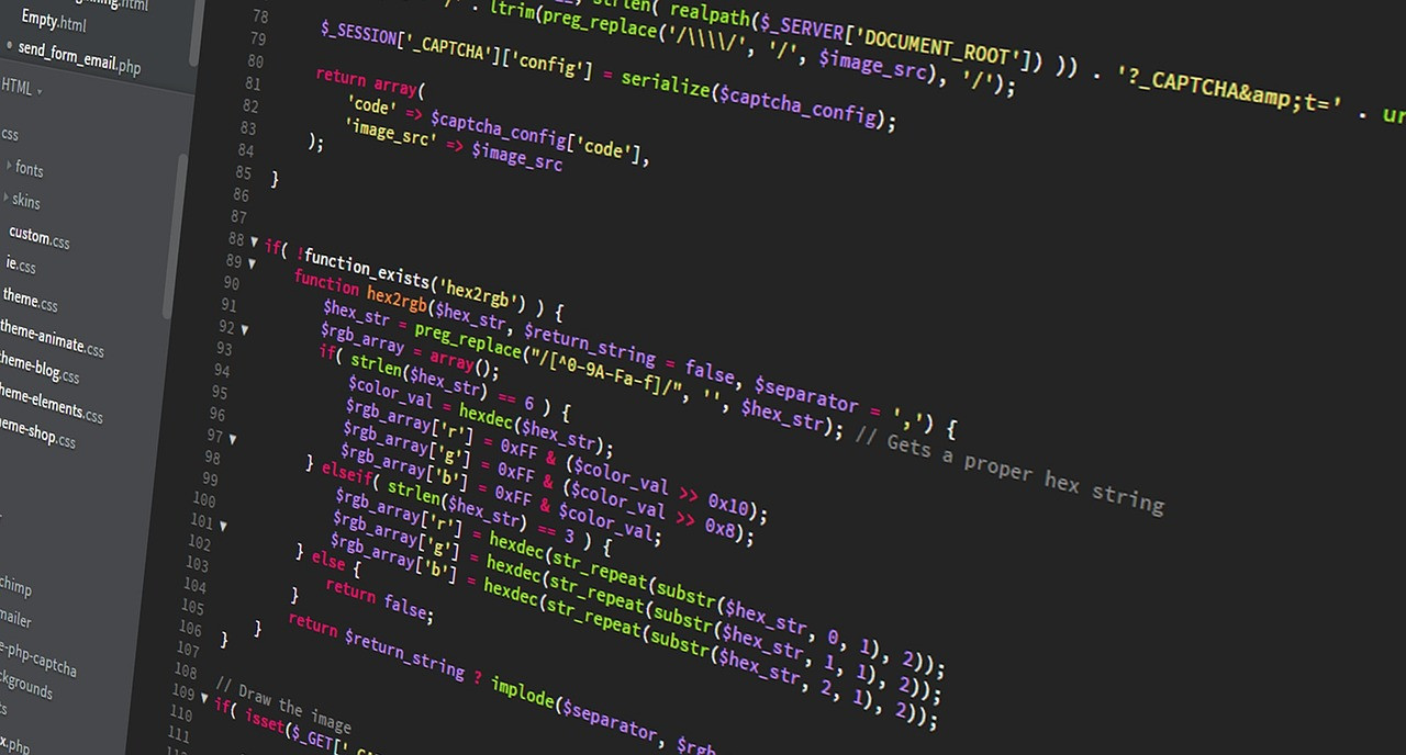 Representative image: computer code on screen